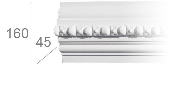 GESSO Каркас из гипса  401  - Вид №1