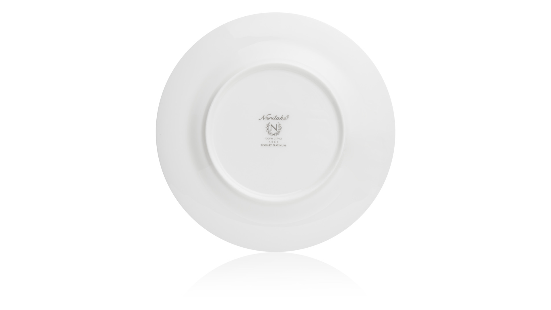 10649517 Noritake Тарелка пирожковая Noritake "Богарт платиновый" 16,5см Фарфор костяной  - Вид №1