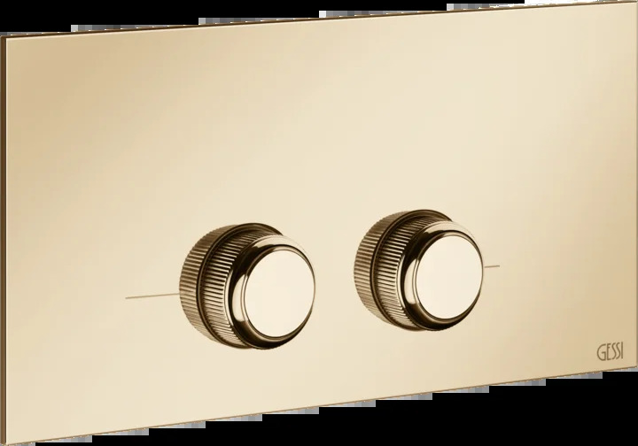 Запорная пластина 54661 735 Gessi Venti20 ТЕПЛАЯ БРОНЗА PVD