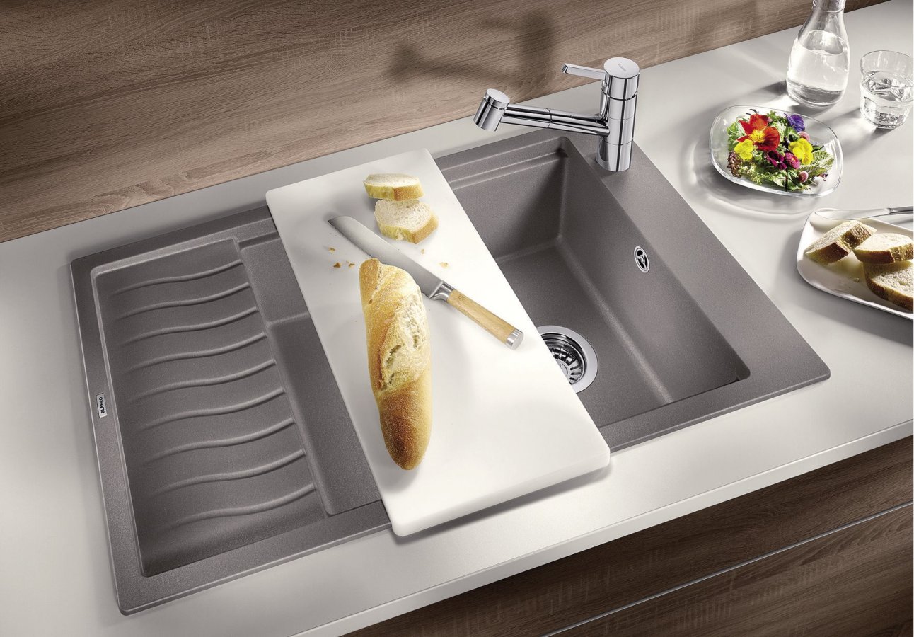 524860 Кухонная мойка Blanco Elon XL 8 S антрацит  Blanco Elon Антрацит - Вид №5