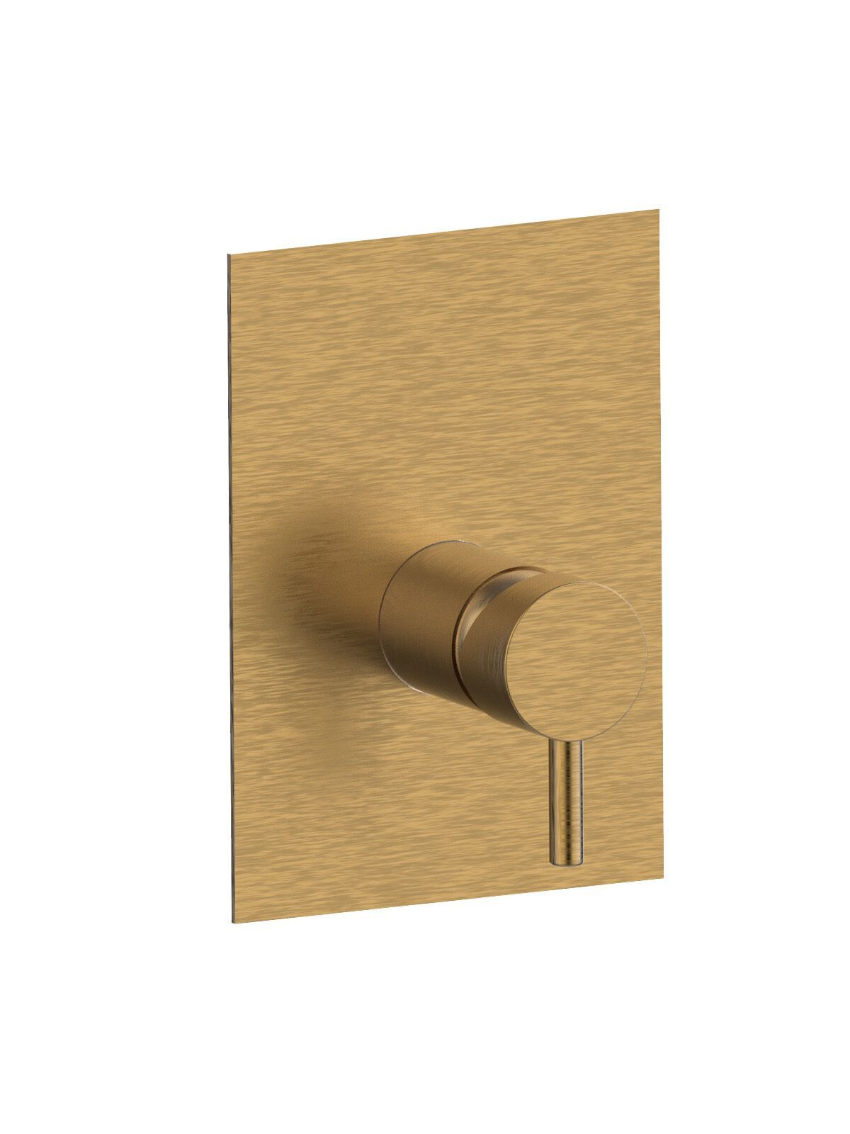 Встраиваемый однорычажный смеситель для душа с пластиной Rubinetterie Frattini Pepe XL ARCH-00136208 - Вид №5