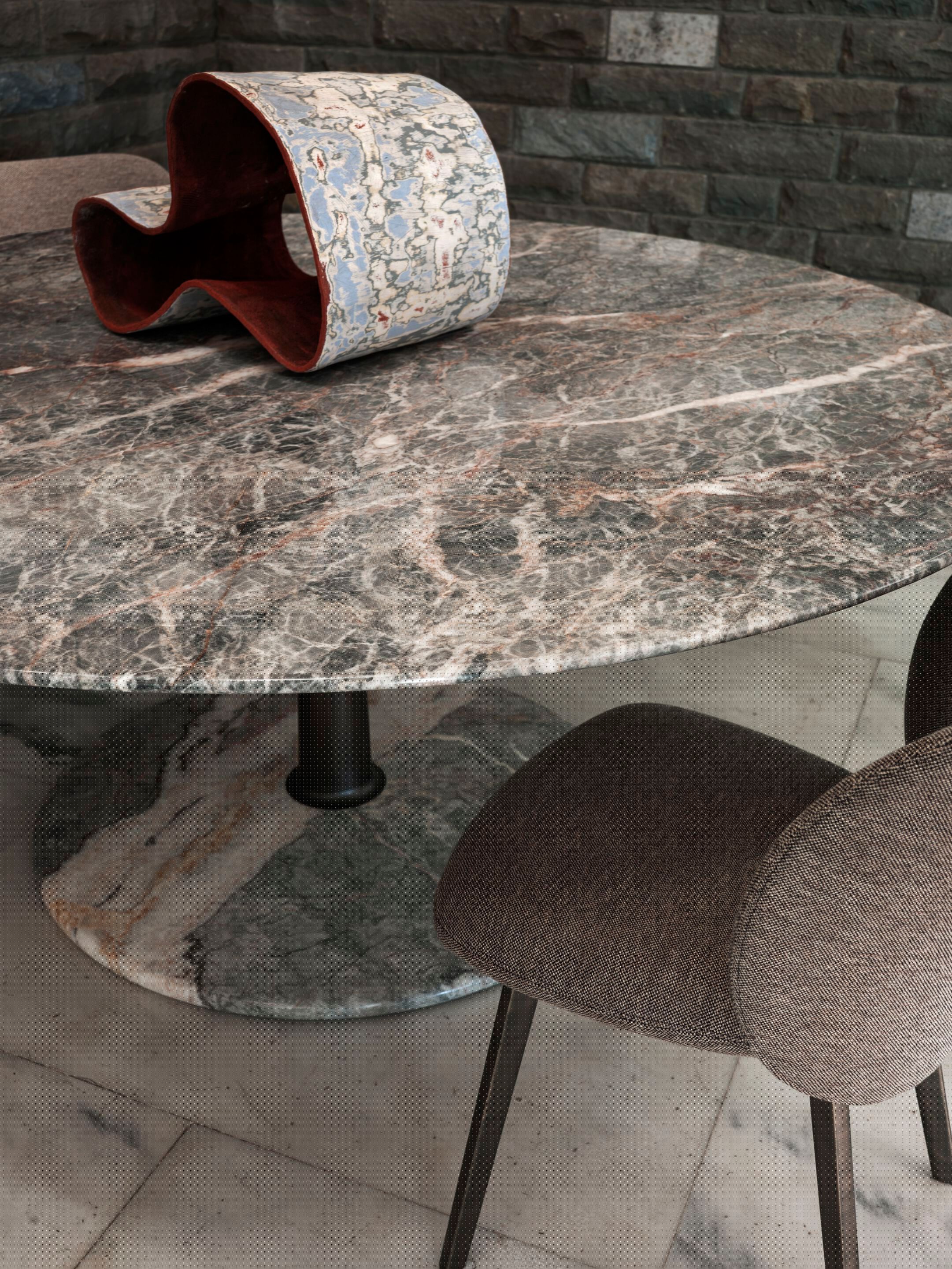 Круглый мраморный стол GHIDINI1961 ARNOLD ARCH-00024151 - Вид №7