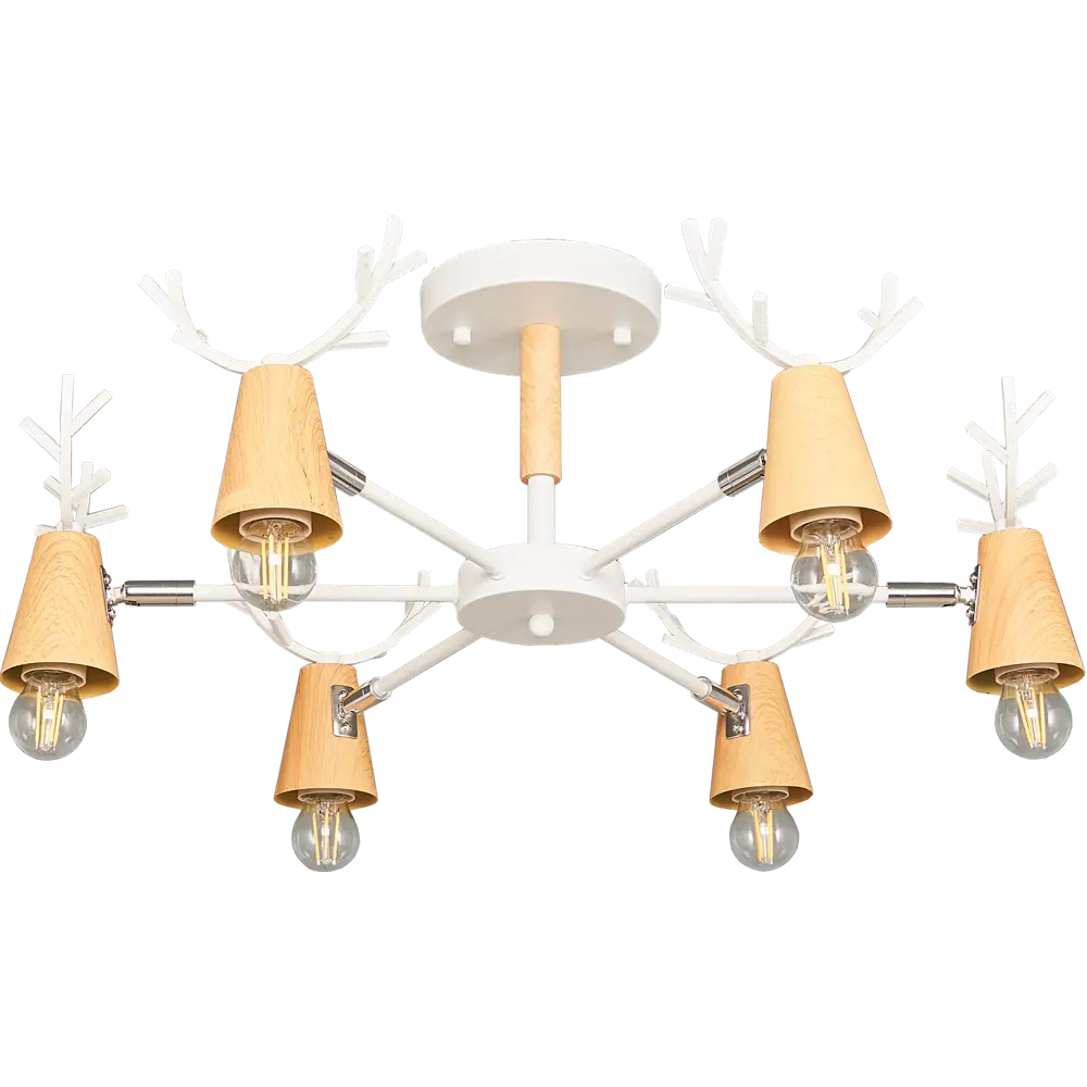 Люстра Antler L1147-6 6хE27х40 Вт LAMPLANDIA STLM-2175881