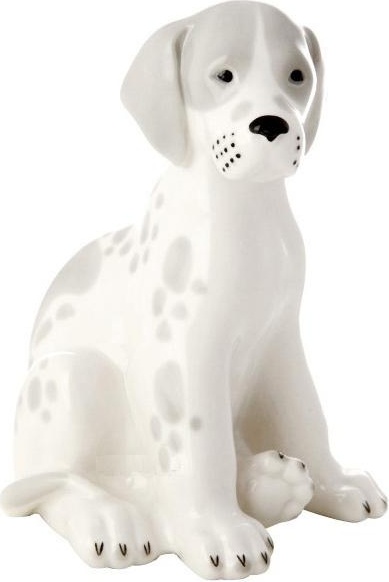 80324 Императорский фарфоровый завод Скульптура "Щенок" Фарфор твердый 