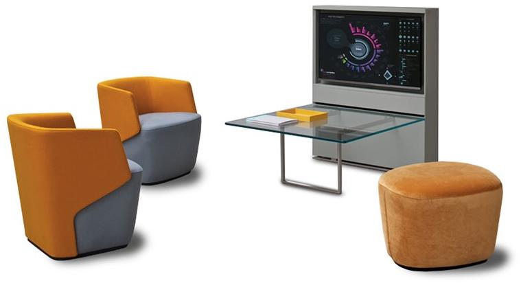 ESTEL GROUP Кресло из ткани Embrasse sun-id-1381575 - Вид №3