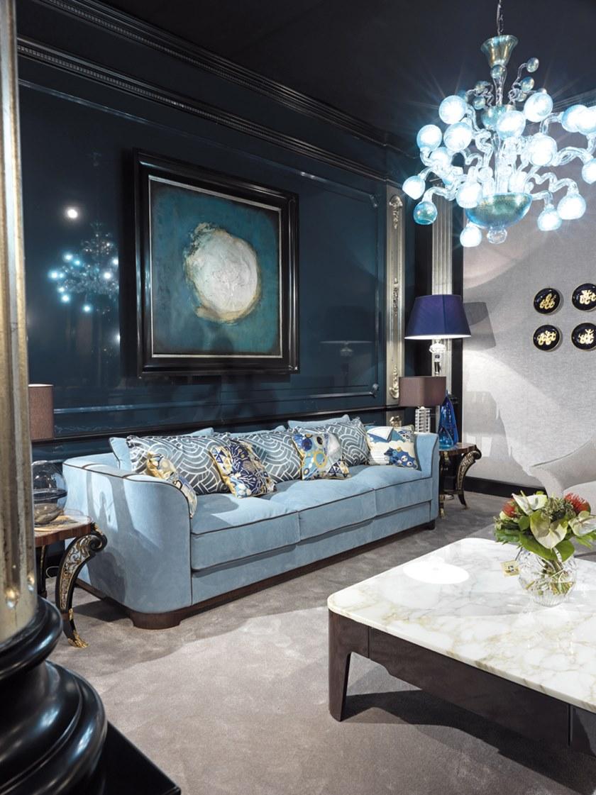 Bellotti Ezio 3-х местный диван из нубука Palais royal 2016-46 - Вид №1