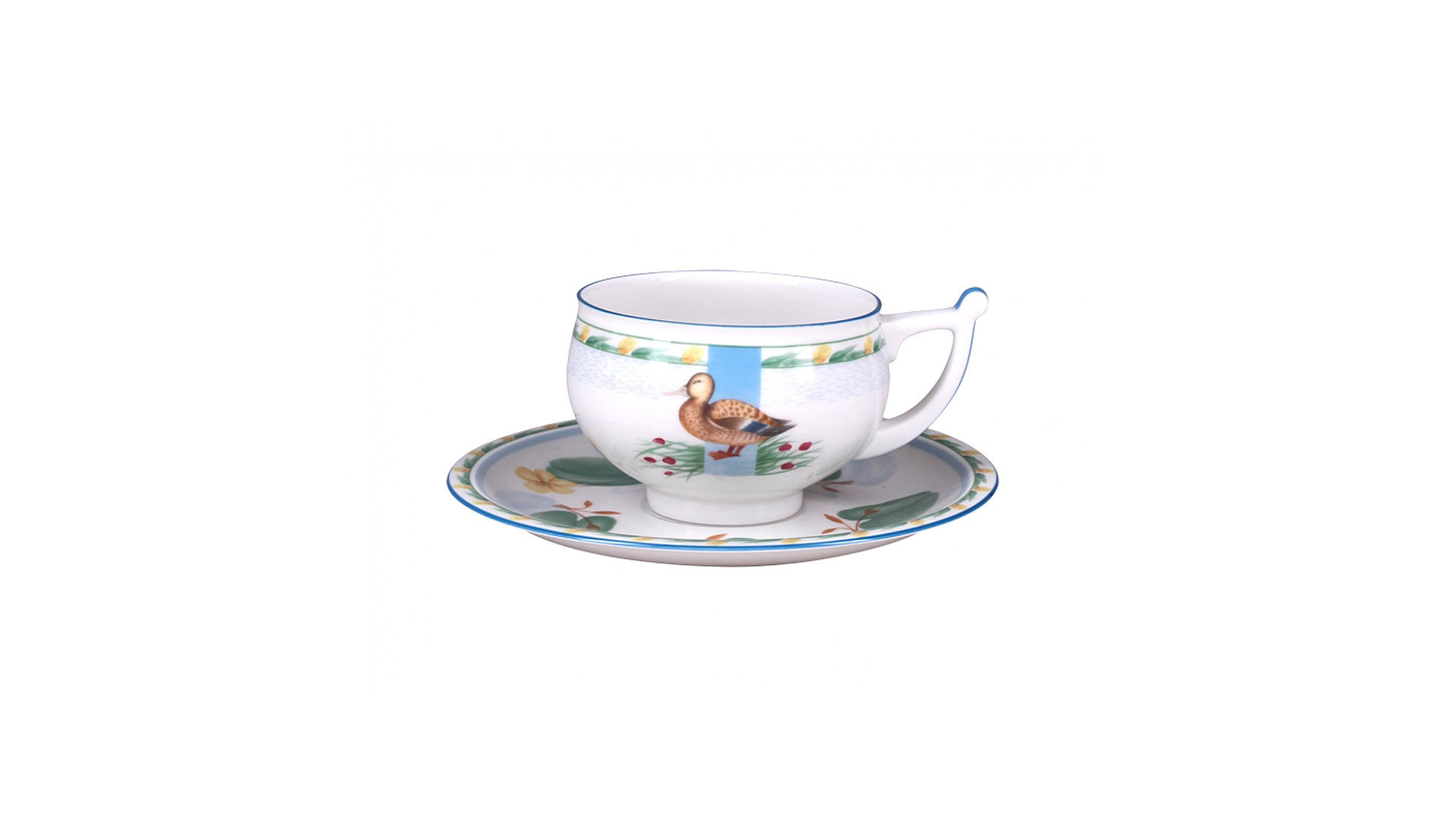 10621199 Императорский фарфоровый завод Сервиз чайный 6/20  "Уткина заводь" "Кострома"  - Вид №1