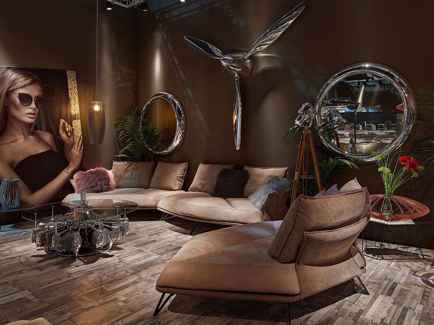 Декоративный элемент стены Arteinmotion AIR-ELI0006 ARCH-00114669