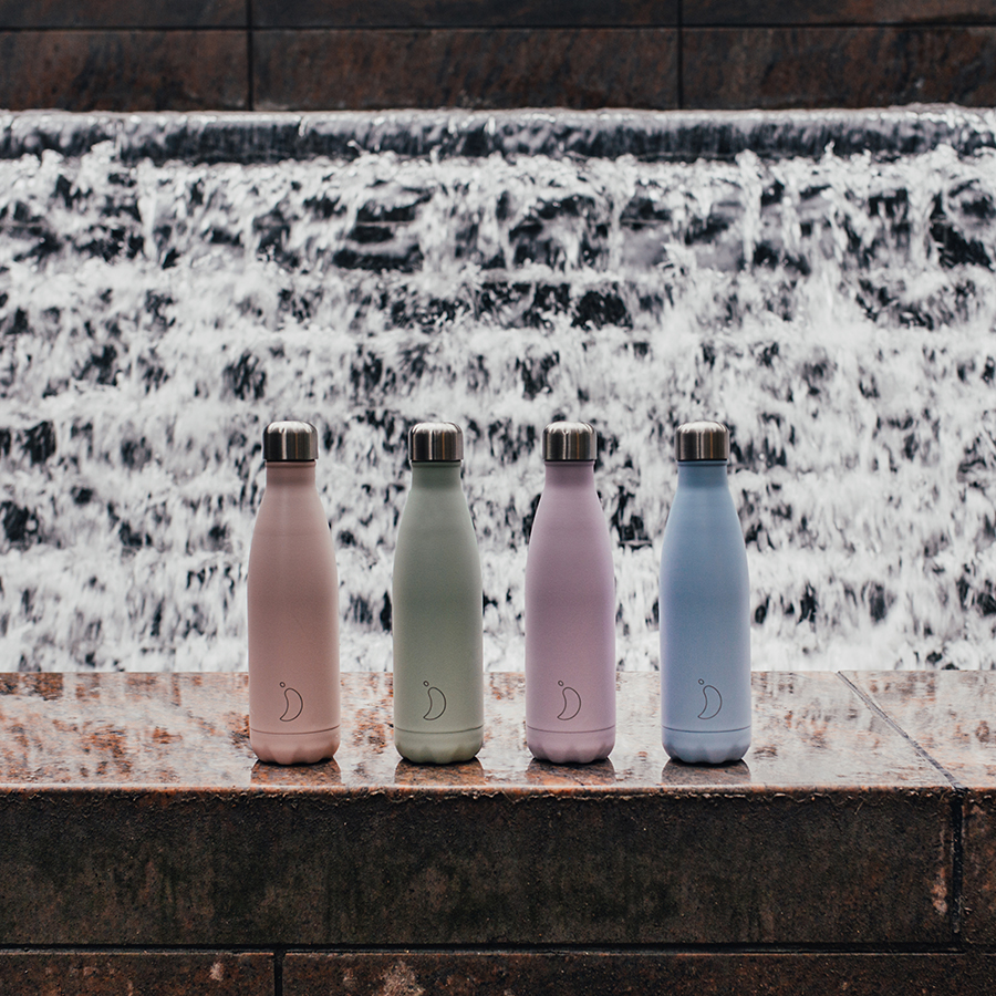 B500BLBLU Термос blush edition, 500 мл, голубой Chilly's Bottles  - Вид №1