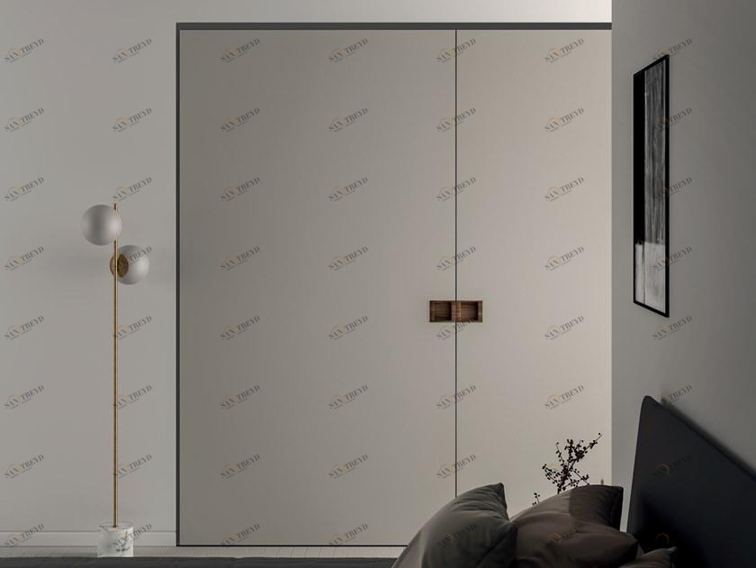 Dall'Agnese Лакированный встроенный шкаф с копланарными дверцами Emotion up sun-id-1496241