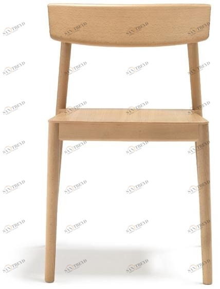 Andreu World Штабелируемый деревянный стул Smart Si0610 