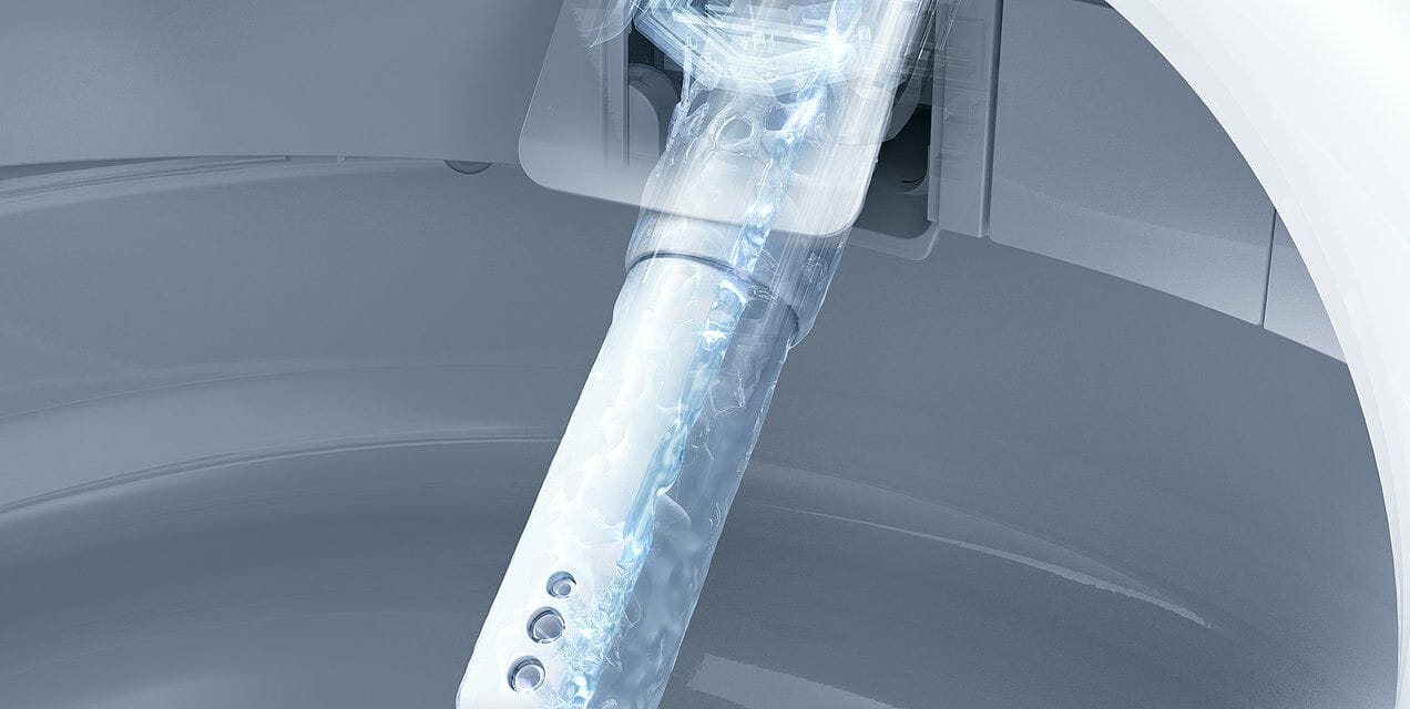 Керамический подвесной туалет биде с ручным душем TOTO Washlet® ARCH-00032800 - Вид №10