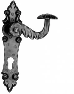 Galbusera Ручка из кованого железа на пластине Kitzbüel 527