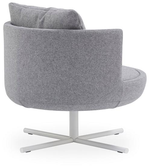 B&T Design Кресло из ткани с 4 спицами Round sun-id-1446025 - Вид №2