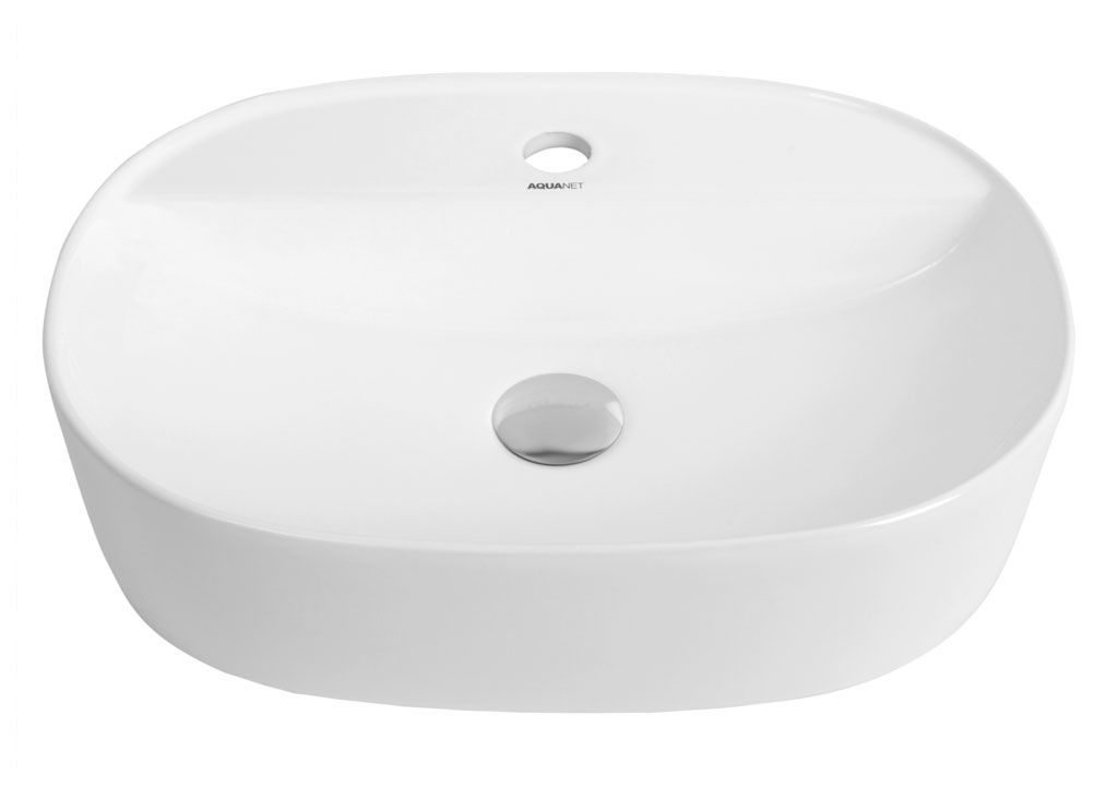 LAKE2 Накладная раковина на столешницу  овальная Aquanet  - Вид №1
