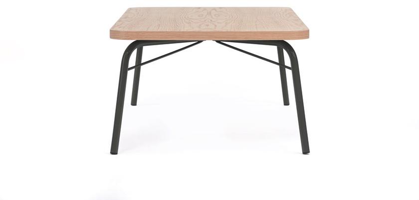 Woodman Прямоугольный журнальный столик из фанерованной древесины Ashburn sun-id-1467332 - Вид №2
