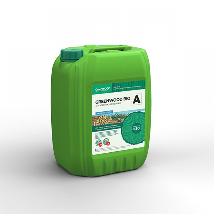 GWB-AK/20 GreenLAB GREENWOOD BIO A Концентрат 1:20, 20 л, Антисептик 