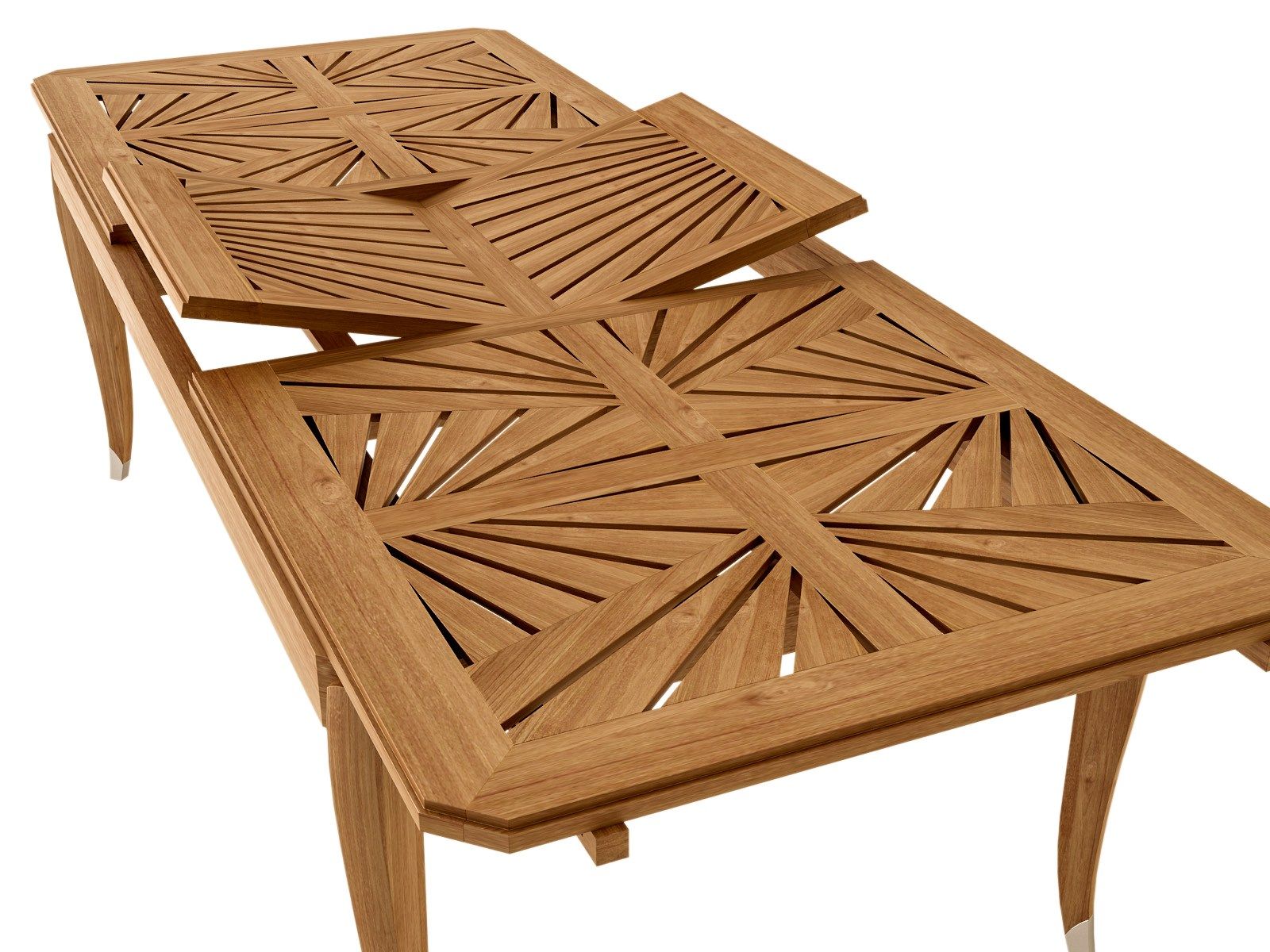 Выдвижной ТИК прямоугольный садовый стол ASTELLO Jonquille ARCH-00037072 - Вид №2