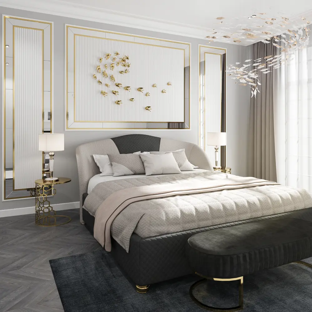 Молдинг настенный полистирол ударопрочный Decor-Dizayn DD902 белый 10x130x2000 мм 85377363 STLM-2072162  - Вид №5