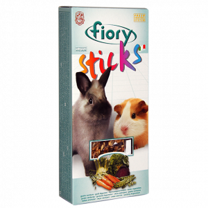 Т00001609 Лакомство для грызунов Палочки для морских свинок с овощами 100г Fiory