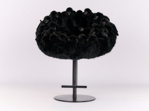 Регулируемая высота полиэстер мягкий стул