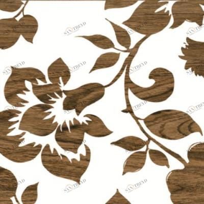 Декор Тако K-213/MR/t02 VILLAGE BROWN 20х20 Kerranova sun-id-325345