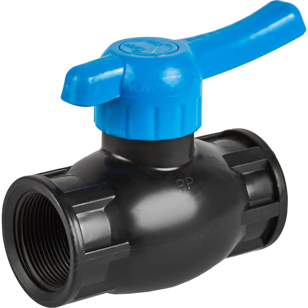 Шаровой кран Политэк 1½" с цанговым зажимом для водоснабжения 82382728 STLM-0809984