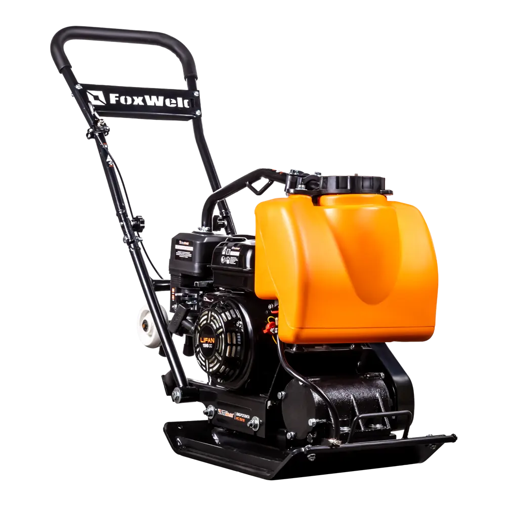 Виброплита бензиновая Foxweld PC 70/10 двигатель Lifan, 4800 Вт, 570x370 мм STLM-2124788 - Вид №1