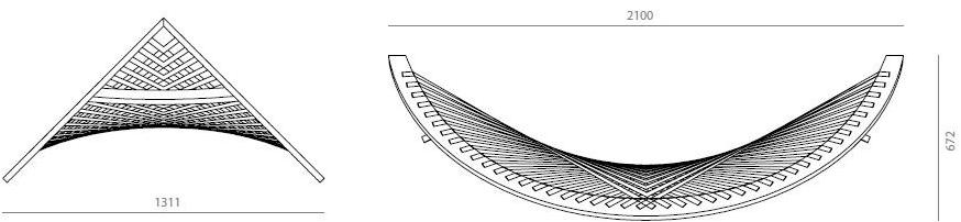 Aggy Деревянный гамак Panama banana sun-id-1393622 - Вид №10