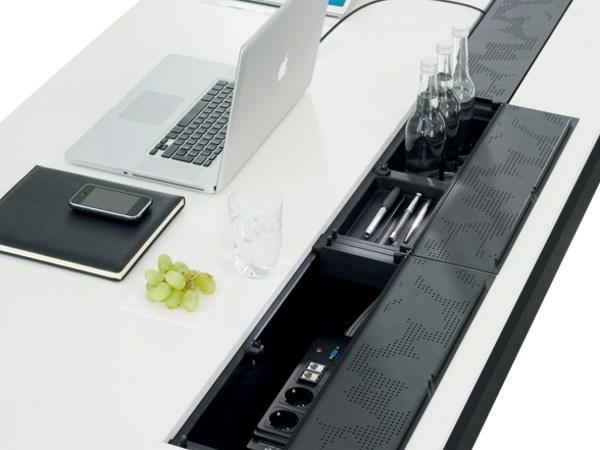 Wiesner-Hager Модульный стол для совещаний с системой управления кабелями Pulse sun-id-1353970 - Вид №5