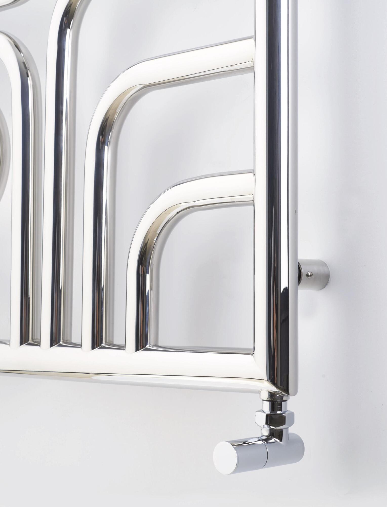 Полотенцесушитель Hammam UNO Stainless steel  комбинированный; электрический или водяной Сталь  - Вид №3