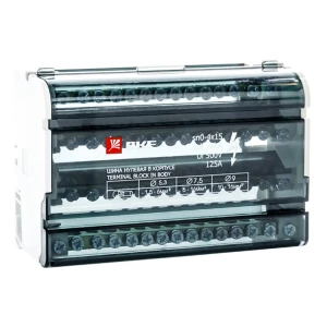 Шина нулевая EKF в защитном корпусе для электрощитов 84407560