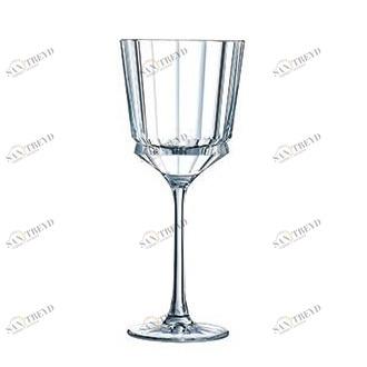 Бокалы для вина 6 шт 350 мл прозрачные Macassar CRISTAL D ARQUES ДИЗАЙНЕРСКИЕ 00-3952011 Прозрачный 