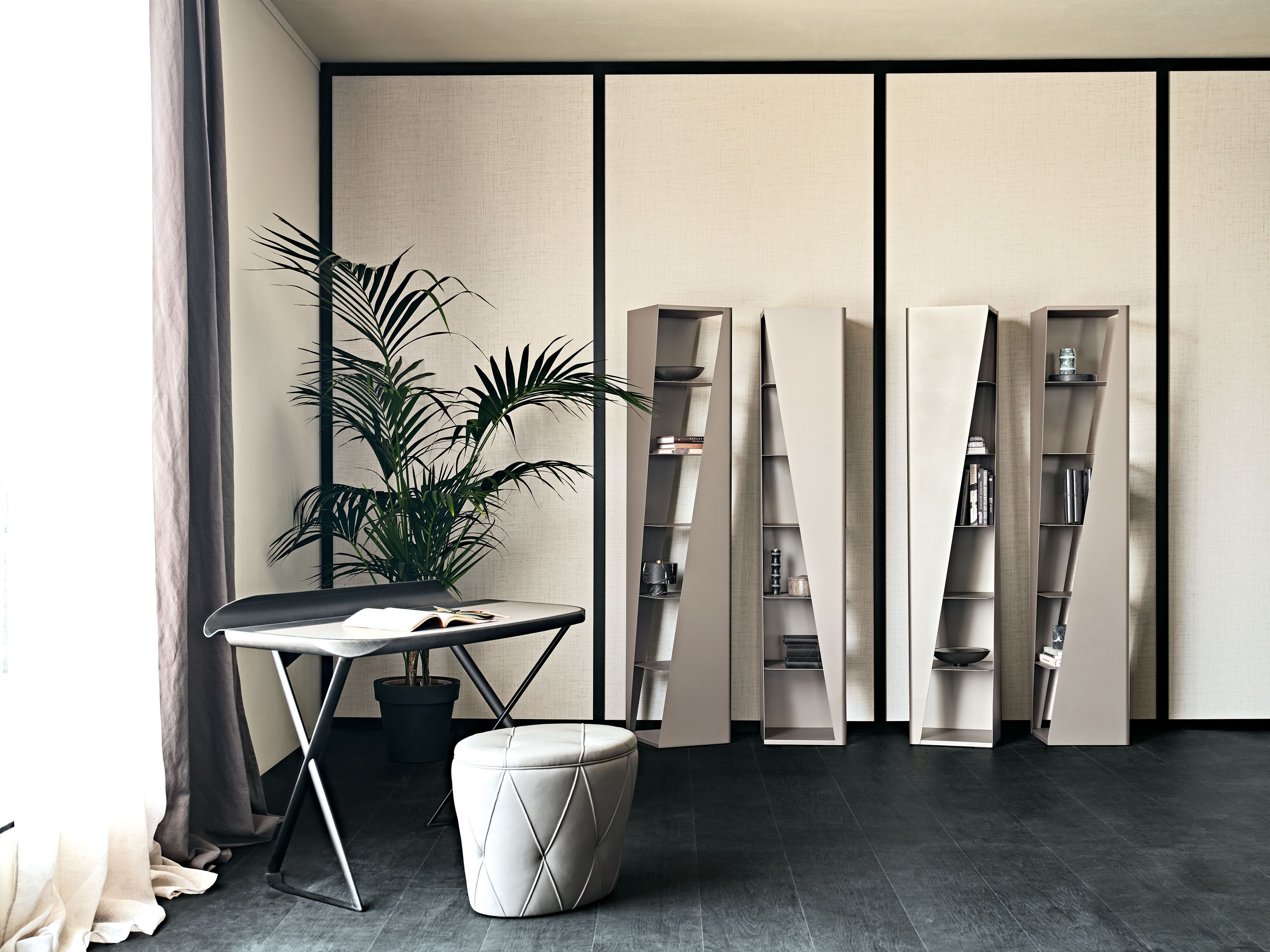 Самонесущий книжный шкаф из нержавеющей стали Cattelan italia ROCKET ARCH-00054296 - Вид №5