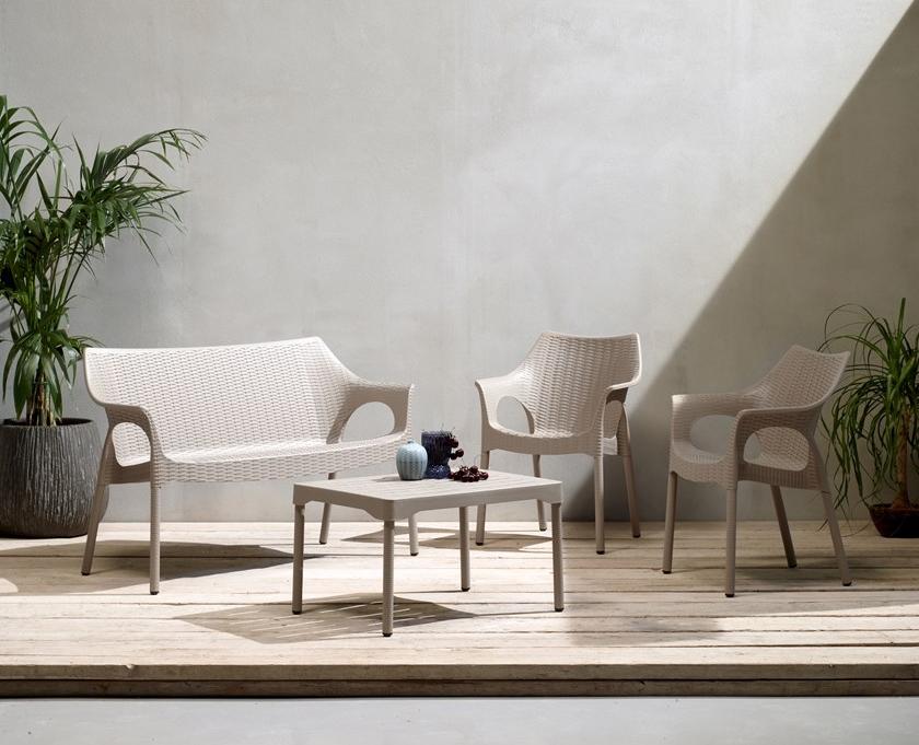 SCAB DESIGN Штабелируемый стул из технополимера с подлокотниками Olimpia sun-id-1410250 - Вид №1