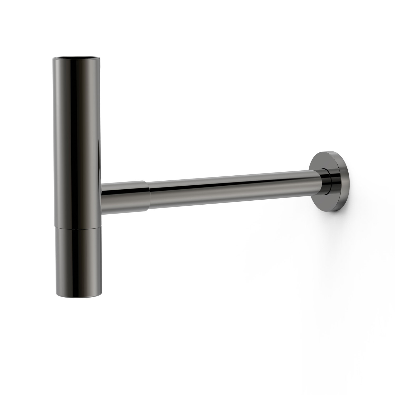 Круглый телескопический и проверяемый сливной люк с юбкой для умывальника-16110342 КМ TRES Drain 16110342KM