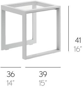 GANDIABLASCO Основание салазок из термолакированного алюминия Blau sun-id-1423625 - Вид №1