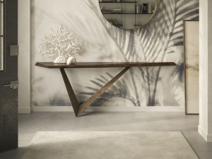 Деревянная консоль