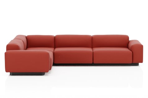 VITRA Мягкий модульный диван Трехместный, угловой элемент, Пуфик Jasper Morrison, 2016 Vitraglobal sun-id-1986559