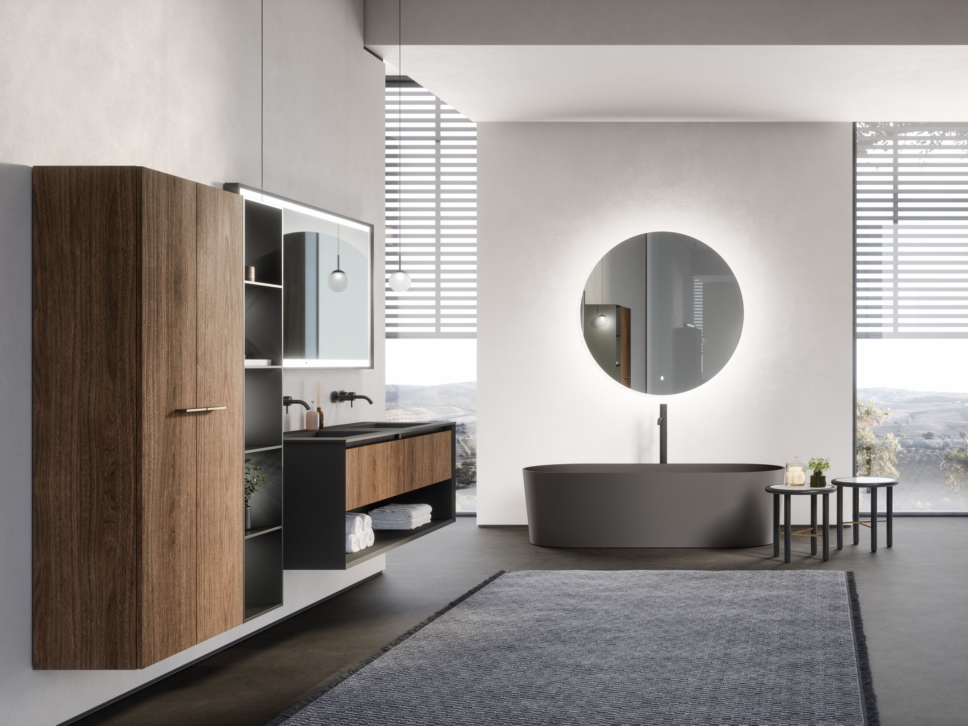 Полная мебель для ванной комнаты OASIS Smartcode ARCH-00003446