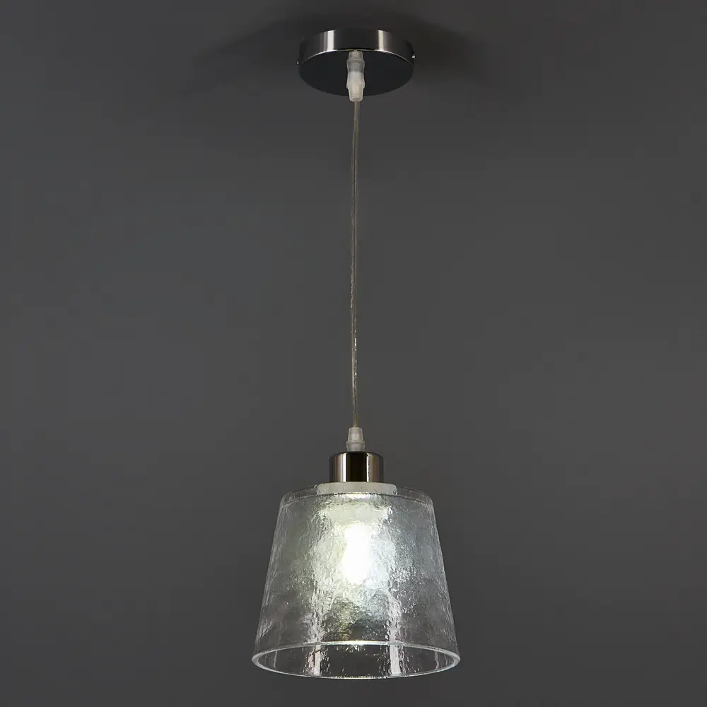 Подвесной светильник Freya Devas в стиле лофт с хромированным основанием 88241810 STLM-0925294 - Вид №1