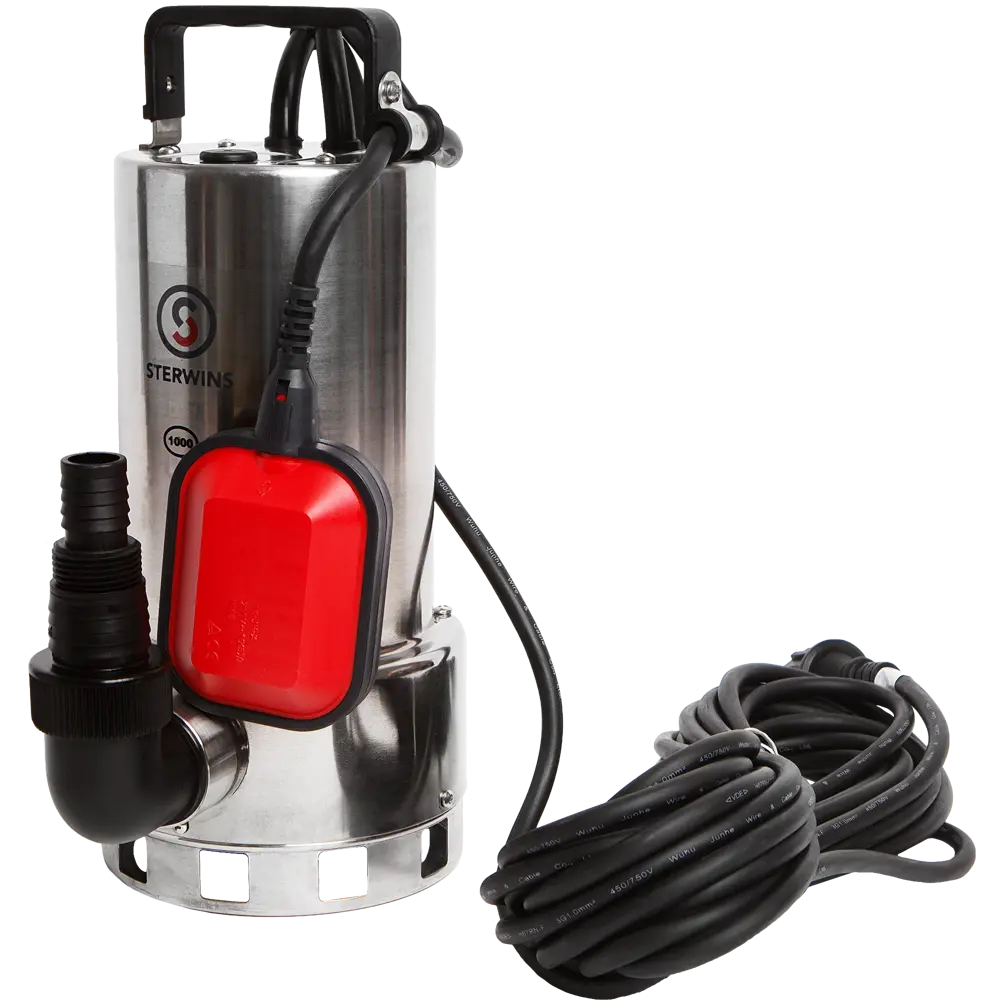 Насос погружной дренажный Sterwins Inox DW-3 для грязной воды, 18000 л/час 15088130 STLM-2104075 
