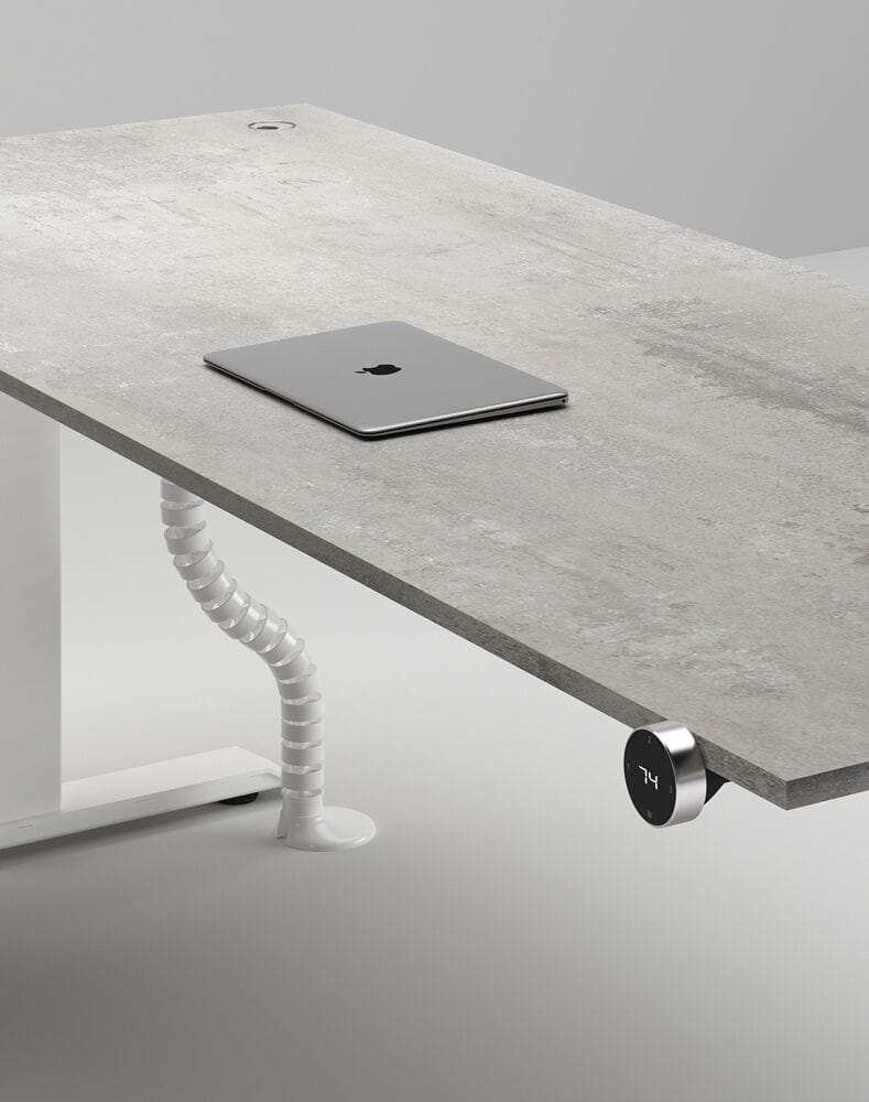 Деревянный регулируемый по высоте угловой стол с системой люверсов WORKSPACE MAX TRIPLE MOTOR ARCH-00114643 - Вид №15