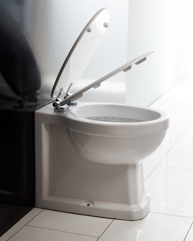 Унитаз приставной BelBagno TREVI полное примыкание к стене Приставной унитаз напольный Белый BELBAGNO  Китай  - Вид №3