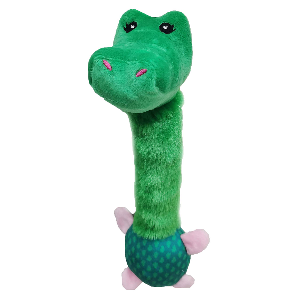 ПР0058574 Игрушка для собак Tropicool Звери с длинной шеей и пищалкой плюш 20см CHOMPER 