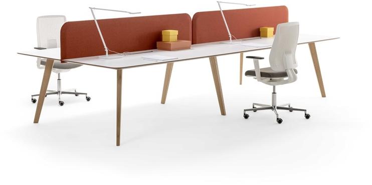 ESTEL GROUP Офисный стул из ткани с 5 спицами и подлокотниками sun-id-1496620 - Вид №4