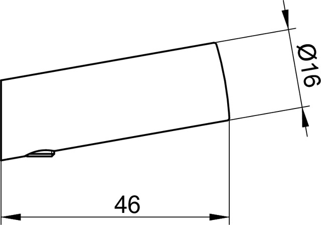 12814010000 Крючок для полотенца KEUCO Collection REVA - Вид №3