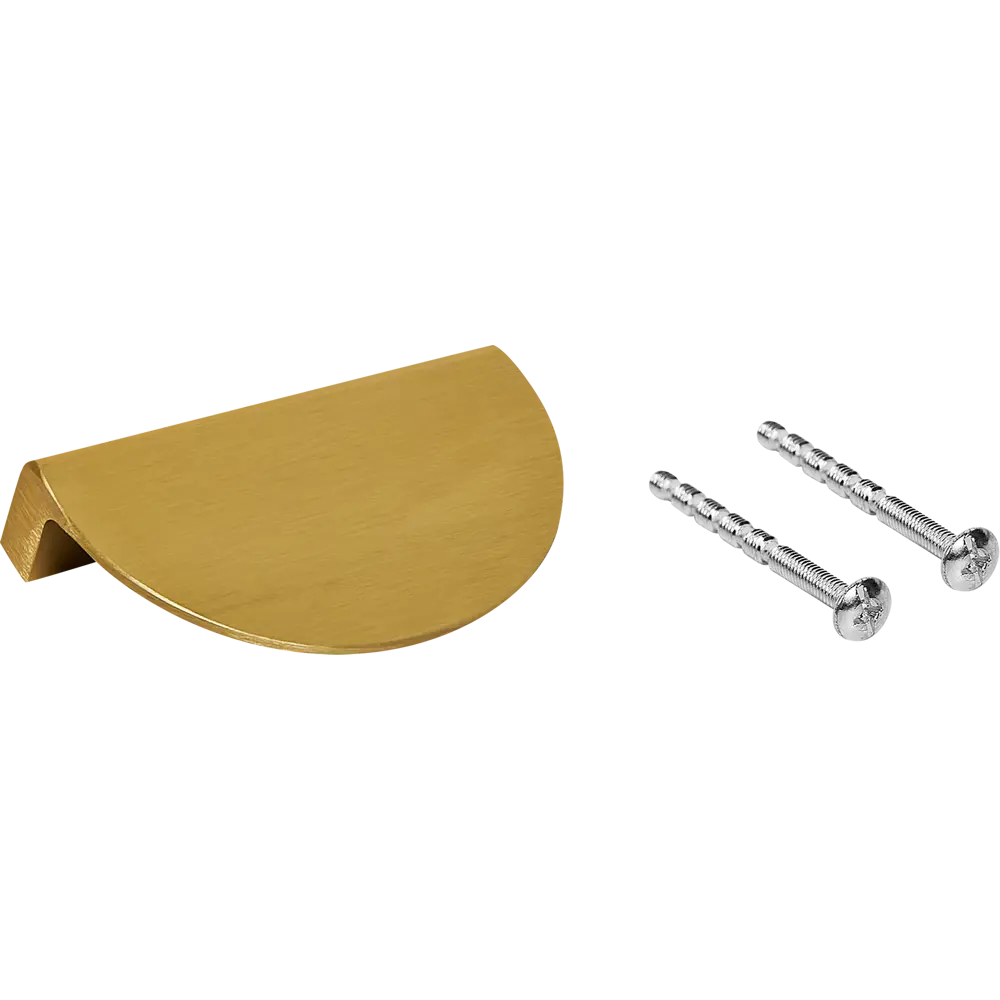 Ручка Inspire золотая для шкафов Лион 80 мм 88791452 STLM-1445554 - Вид №2