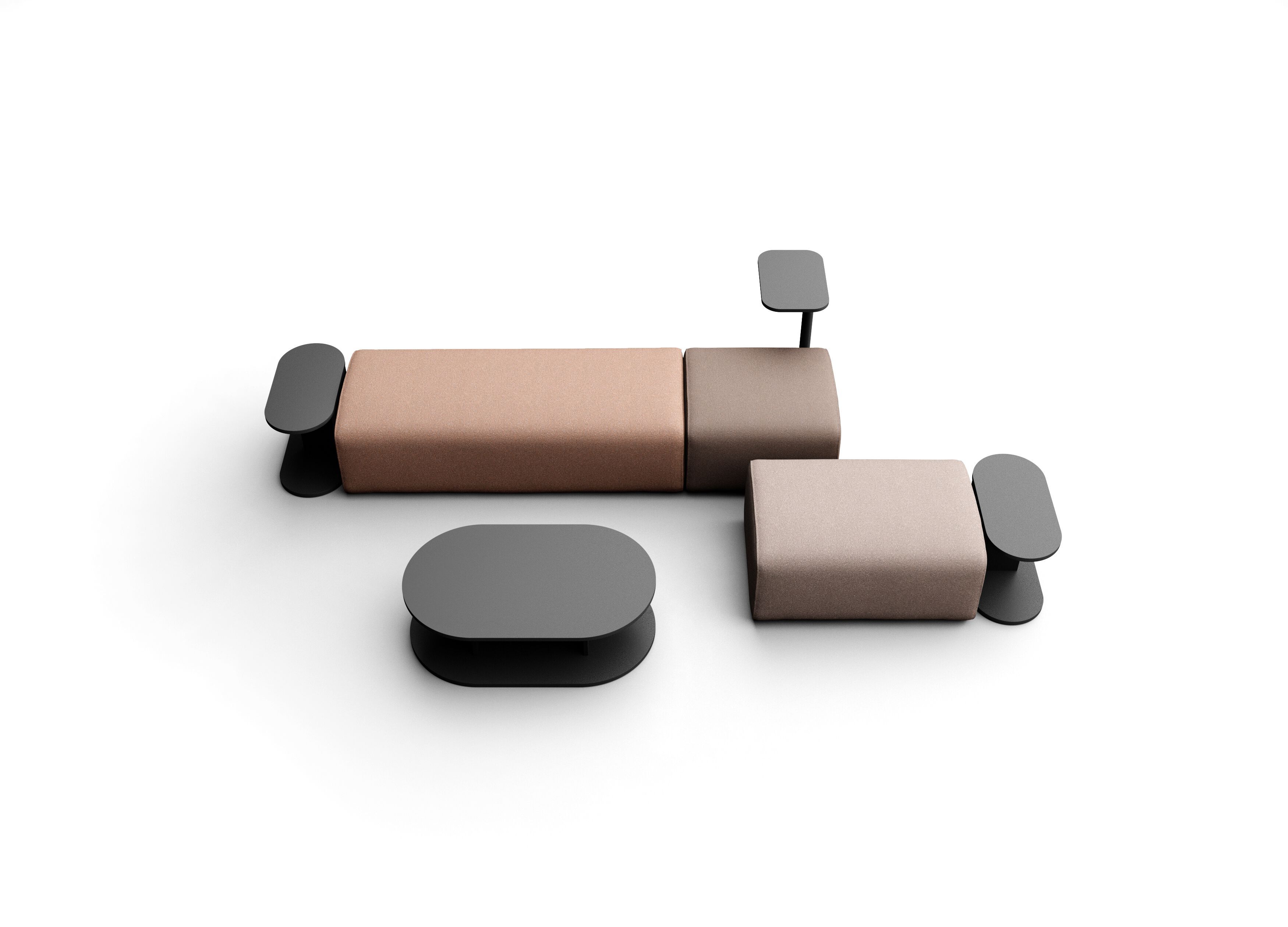 Ткань оттоманка для контракта Leyform Noà ARCH-00051181 - Вид №4