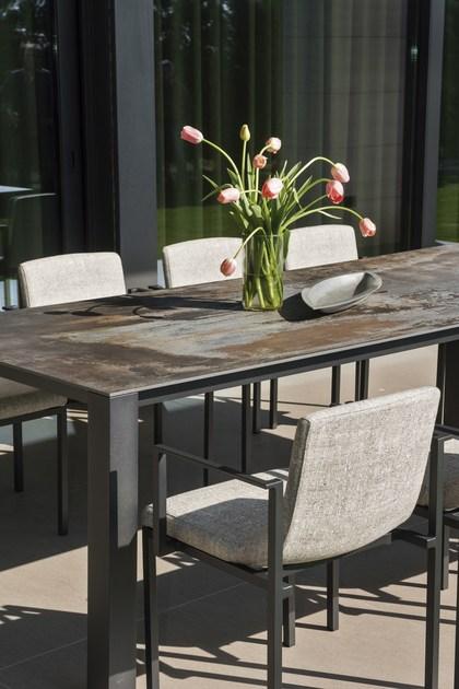 calma Квадратный садовый стол из dekton® Ten sun-id-1425403 - Вид №1